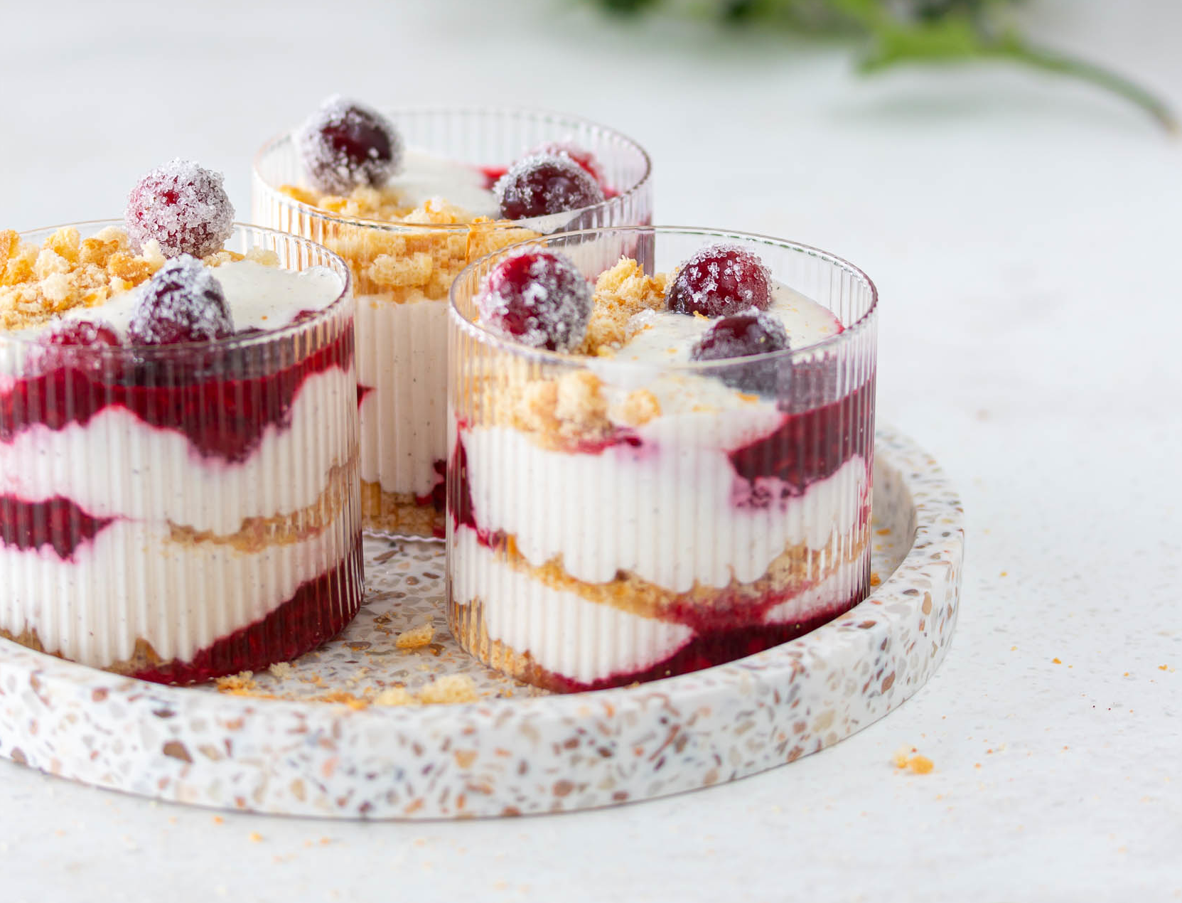 Smart Eating Himlamat Preiselbeer-Dessert